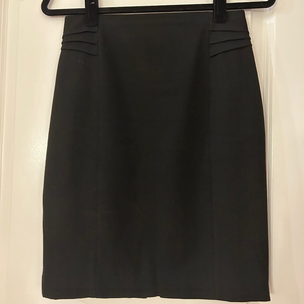 Express black pencil skirt
